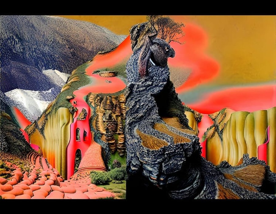 Créature paysage